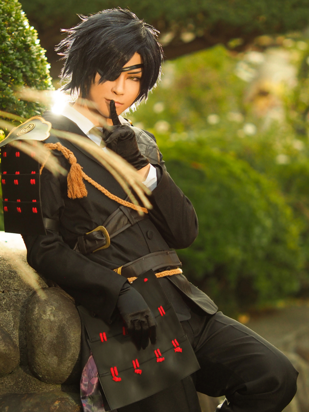 【コストモ製】刀剣乱舞 燭台切光忠 コスプレ 送料無料】とうらぶ風 燕尾風衣装 装備品セット 燭台切
