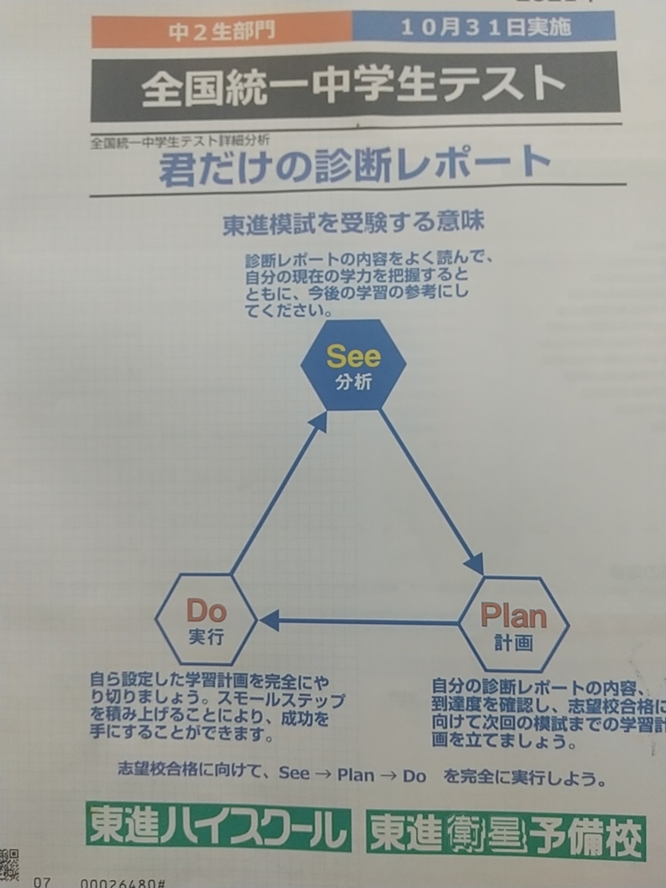 東進】全国統一中学生テスト結果発表！【ぴーたろう中2】2021年10月31 