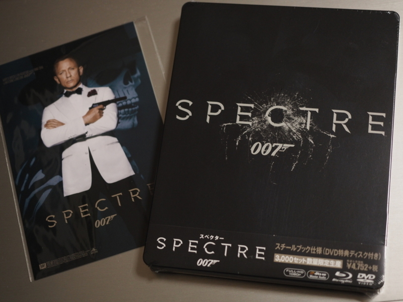 スペクター : 007 [Blu-ray] .限定007 ブルーレイ版 2枚組ブルーレイ 