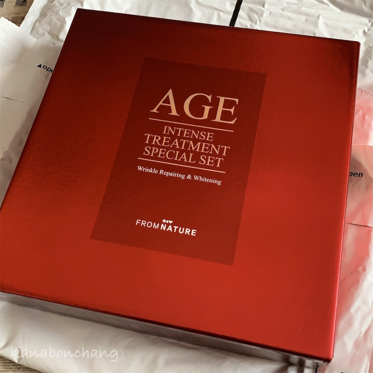 FROMNATURE AGEラインを買ってみた♪ - かなとぼんぼん