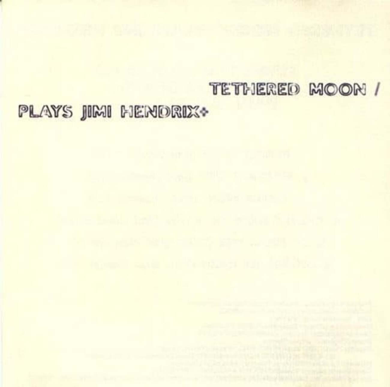 菊池雅章/Tethered Moon: Plays Jimi Hendrix+(1997) 今日が命日