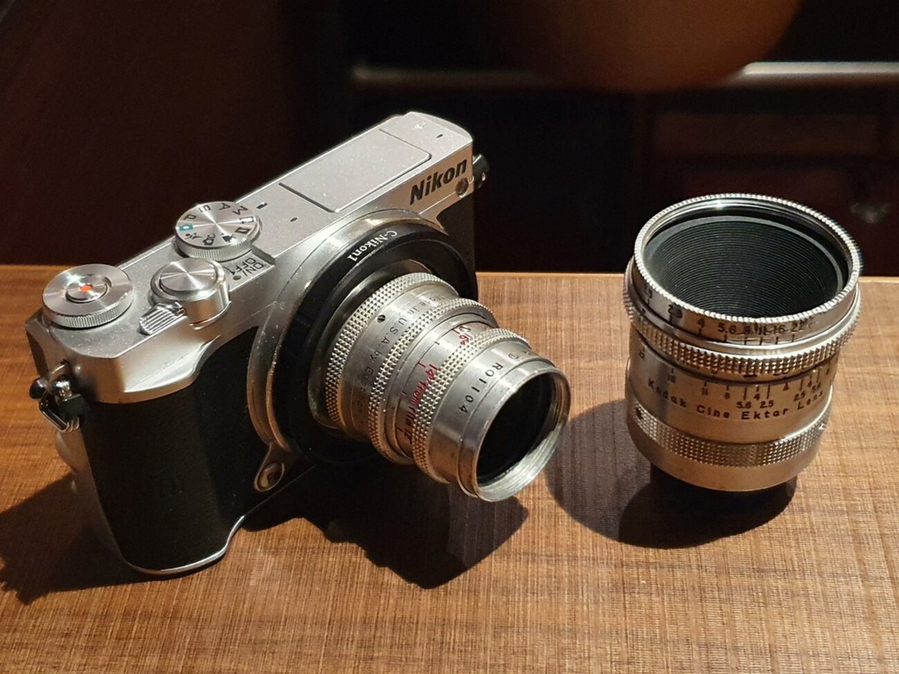 NIKON 1 J5とシネレンズ】アメリカンなシネレンズKodak Cine Ektar