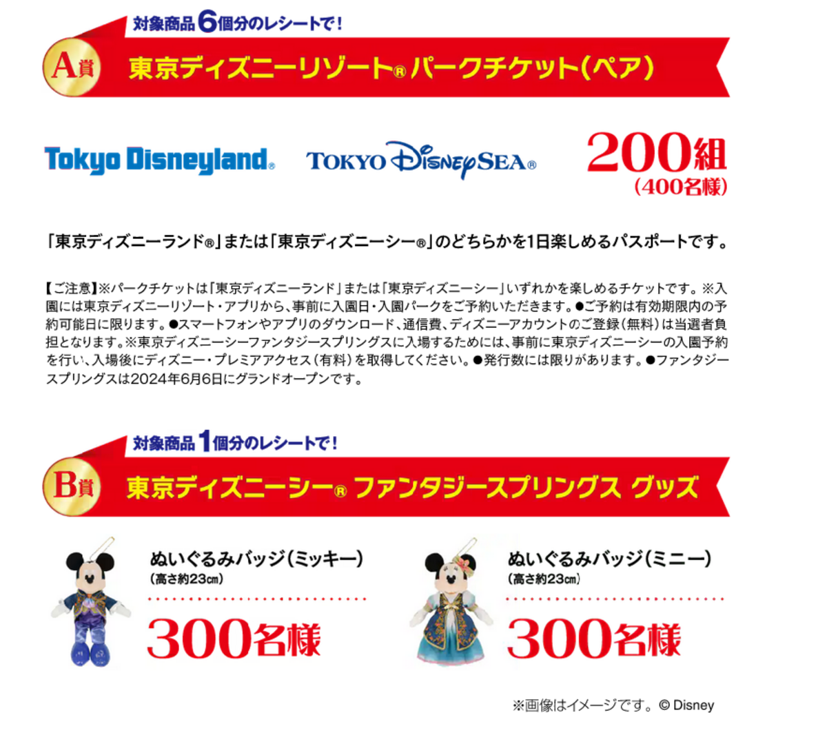 東京ディズニーリゾート ランド シー 引き換えチケット大人3枚(1枚6300 