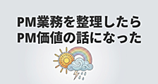  PM業務を整理したら、PM価値の話になった