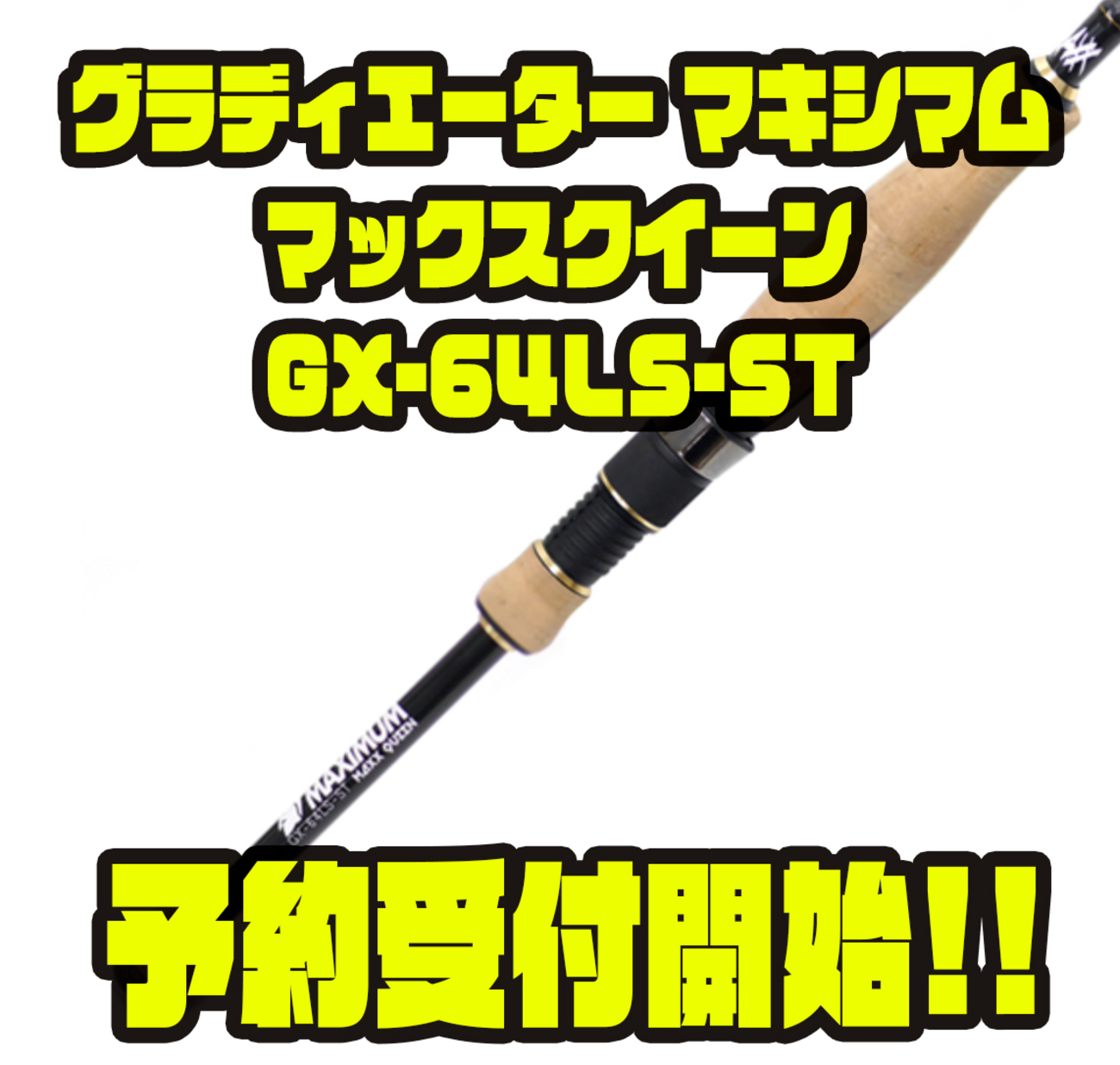 ECH滝 レイドジャパン グラディエーター マキシマム GX-64LS-ST 