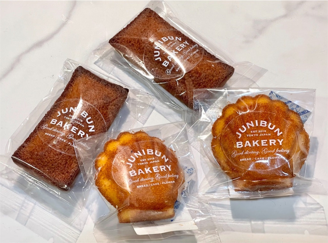 渋谷フードショー 『JUNIBUN BAKERY』の焼菓子。フィナンシェと