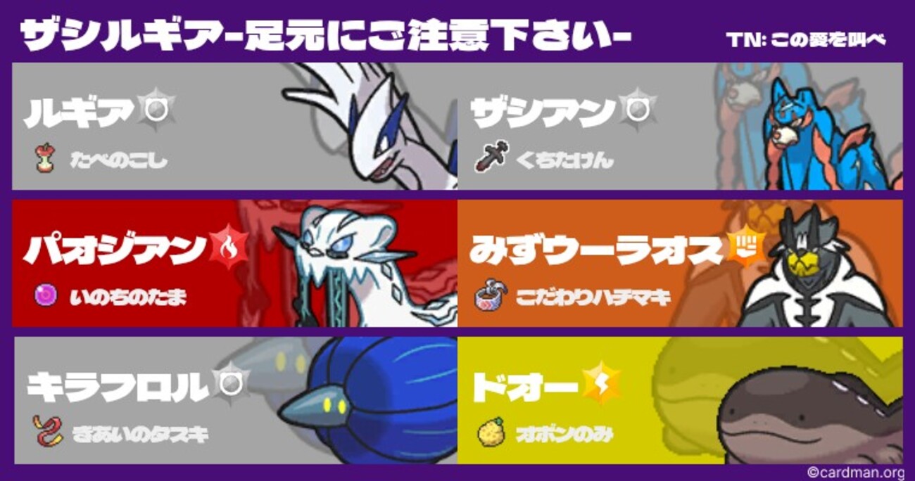S38最終559位｣ザシルギア －足元にご注意下さい－ - リズベット@ポケモン
