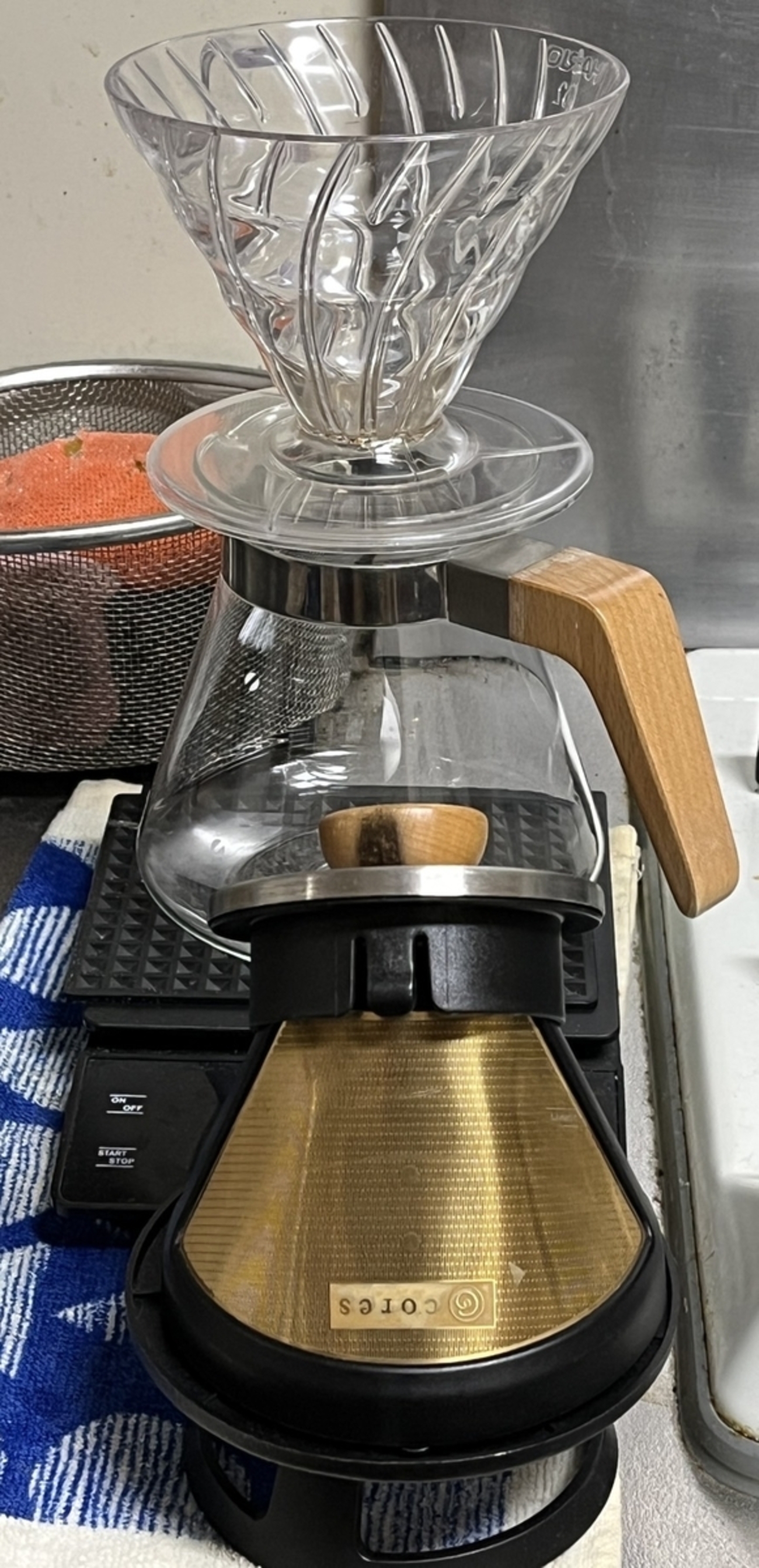 全自動コーヒーメーカー・カフェばこPro 感想 - テザリング組手