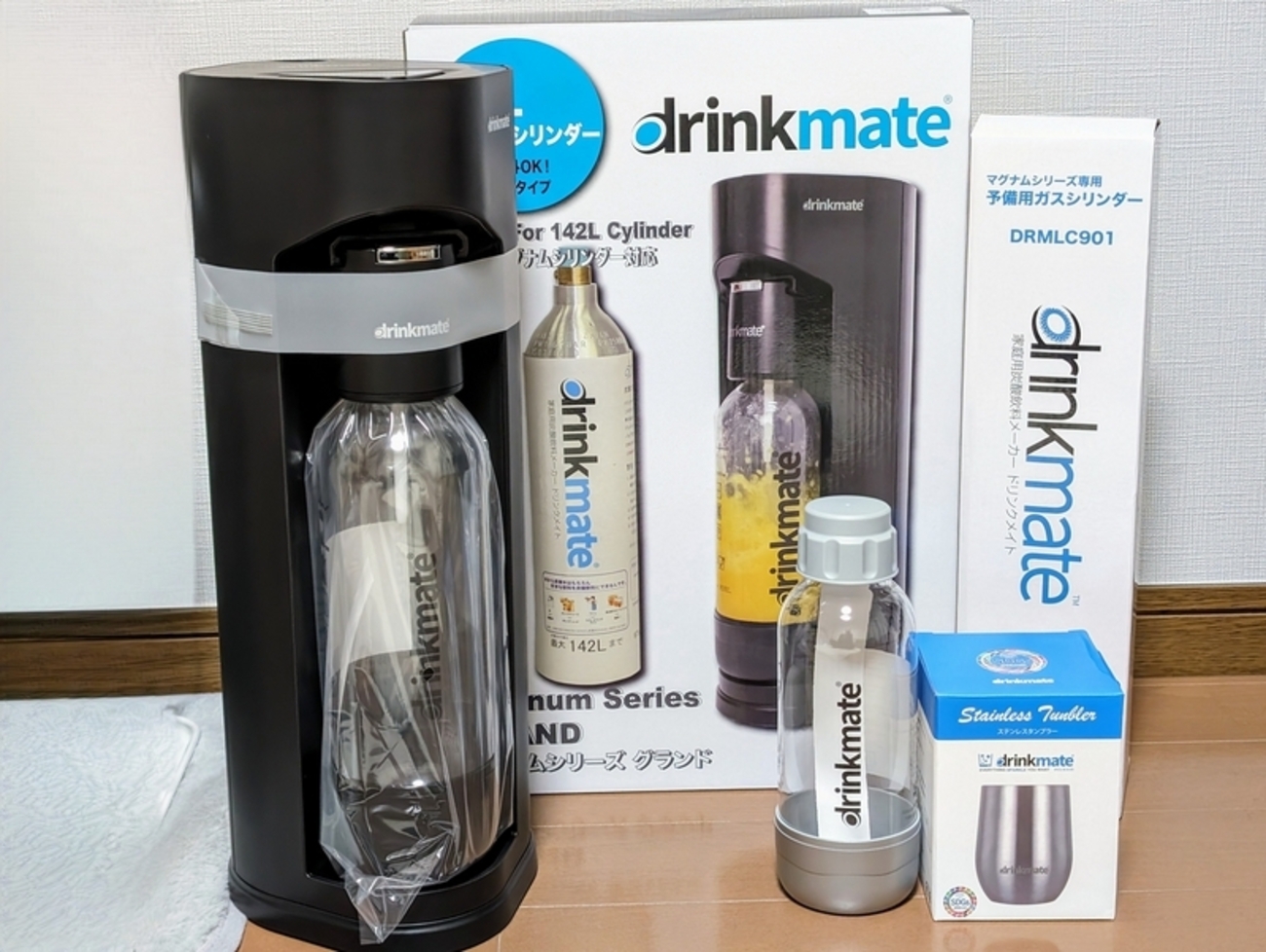 ガジェット・生活改善】炭酸水を楽しむならこれ！ドリンクメイトの 