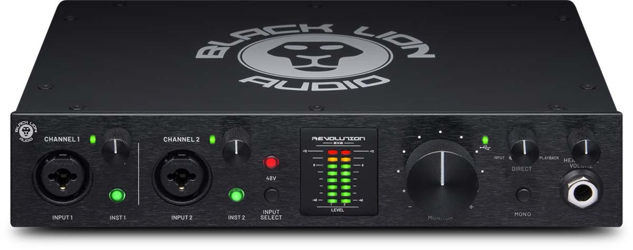 BLACK LION AUDIO初のUSBオーディオI/O、Revolution 2×2を発売