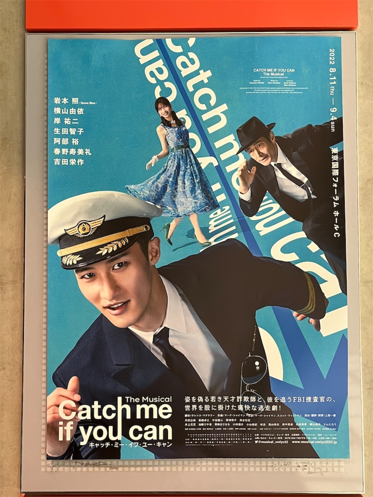 最終値下げ　キャッチミーイフユーキャン　フライヤー　2種類 映画チラシサイト：キャッチ・ミー・イフ・ユーキャン