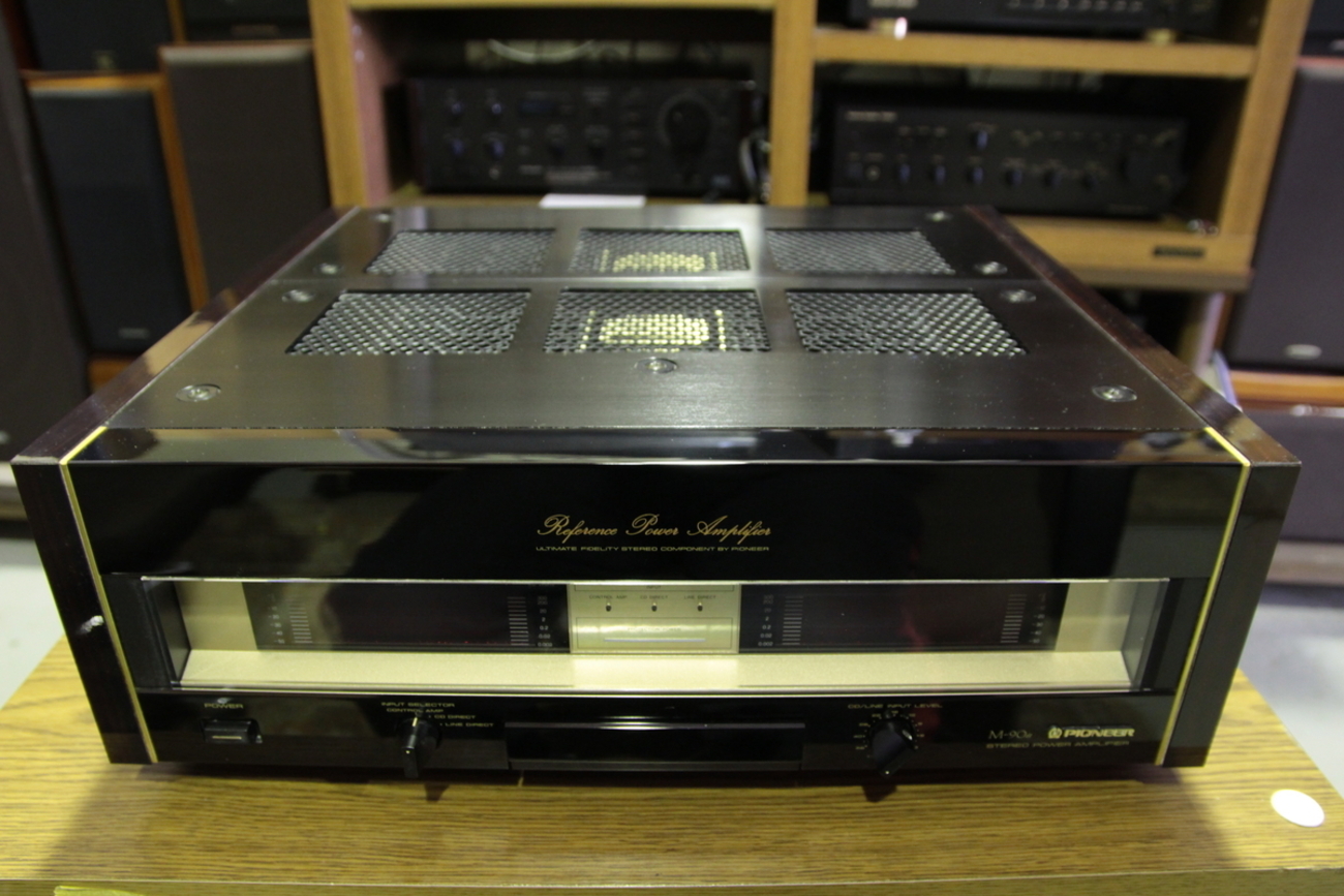 パイオニア M-90 PIONEER - ○ パワーアンプ Pioneer ステレオパワー 