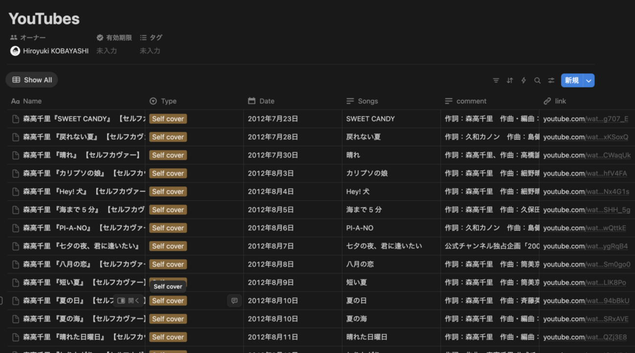 森高千里データベースの再構築(16) : hkob の雑記録 (219)