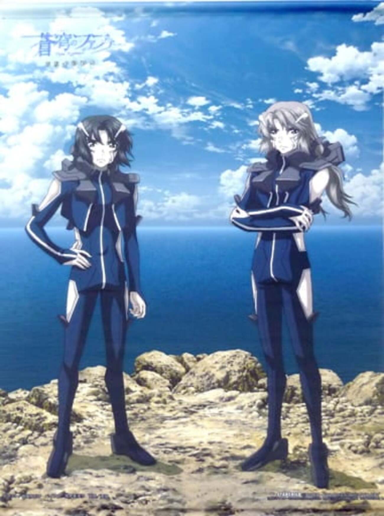 真壁一騎＆皆城総士 B2タペストリー 「Blu-ray/DVD 蒼穹のファフナー 