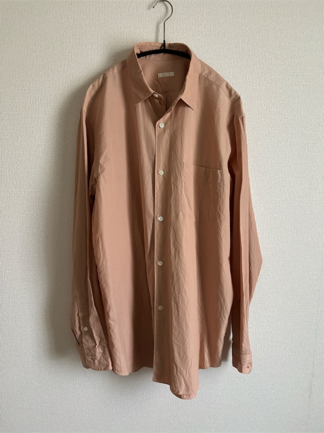 tikuwa様専用] comoliシャツ 18SS サンドピンク size 3 【公式通販】