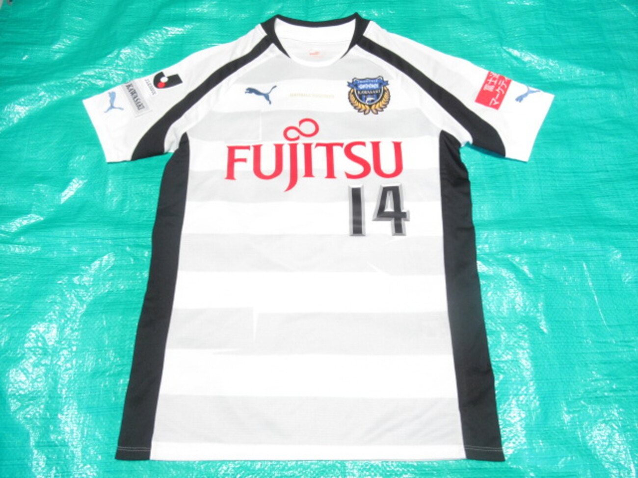 【非売品】川崎フロンターレ 2011シーズン 1st長袖ユニフォーム 中村憲剛 非売品】川崎フロンターレ 2011シーズン 1st長袖ユニフォーム