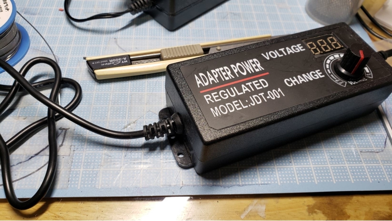 Mini-Z】モーターチェッカー(G Force Motor Analyzer)の親電源を確保 