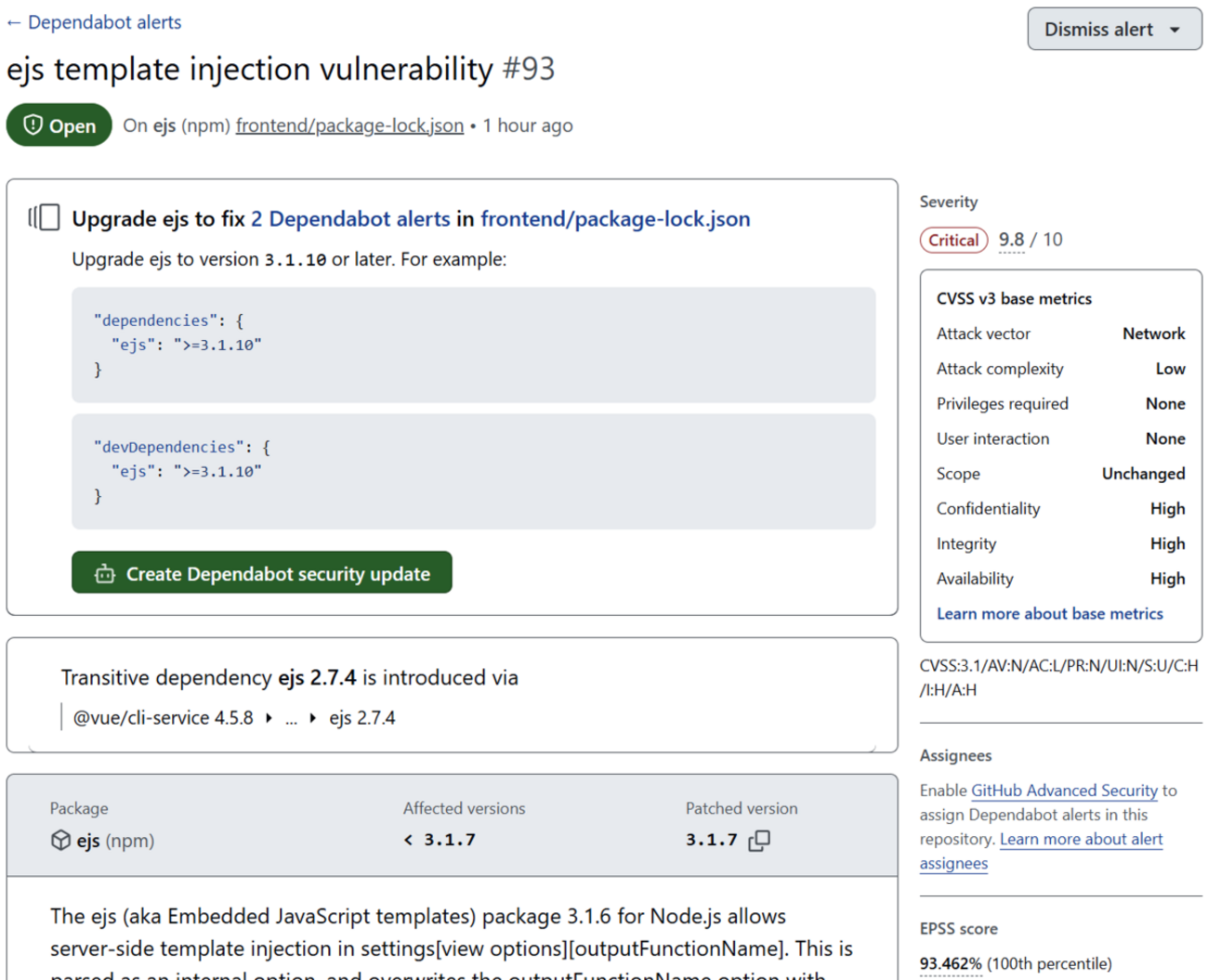 ghas-bootcamp リポジトリで学ぶ GitHub Advanced Security ~Dependabot 編 ...