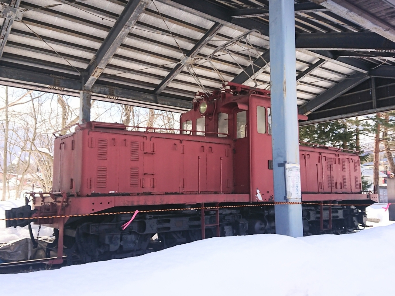 保存車】松尾鉱業鉄道ED25 1 岩手県八幡平市 - ばんの鉄道