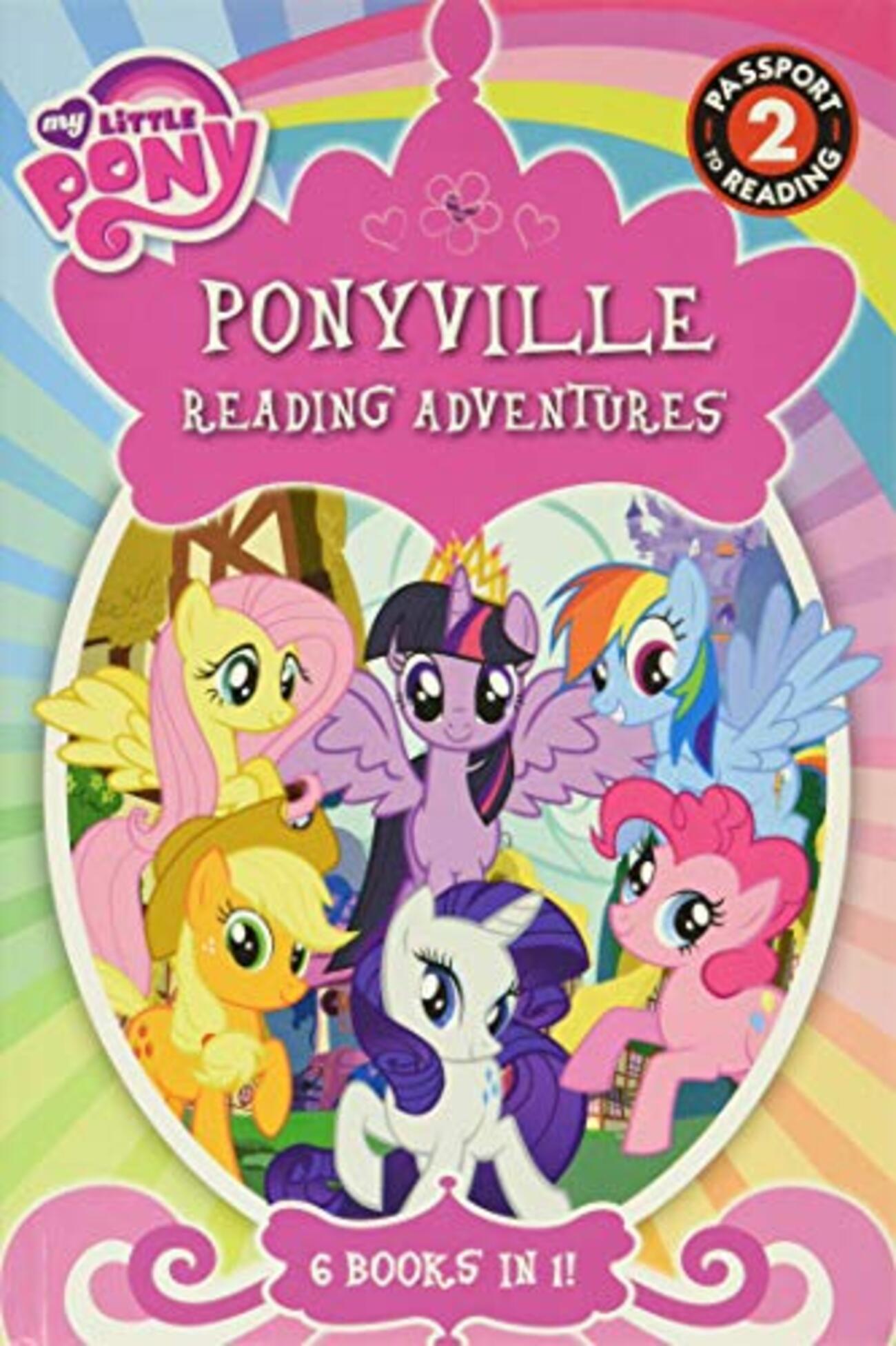 My Little Ponyの英語絵本「Ponyville Reading Adventures」は英語育児 