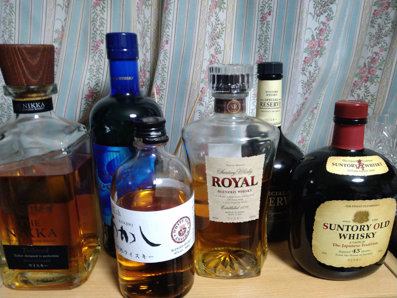 国産ブレンデッドウィスキー飲み比べ～サントリー&ニッカ&その他 