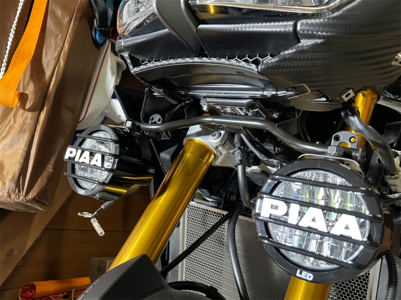 MT-09 Tracer とFogライト セロー250専用MLSE1 - だあさんの連絡帳