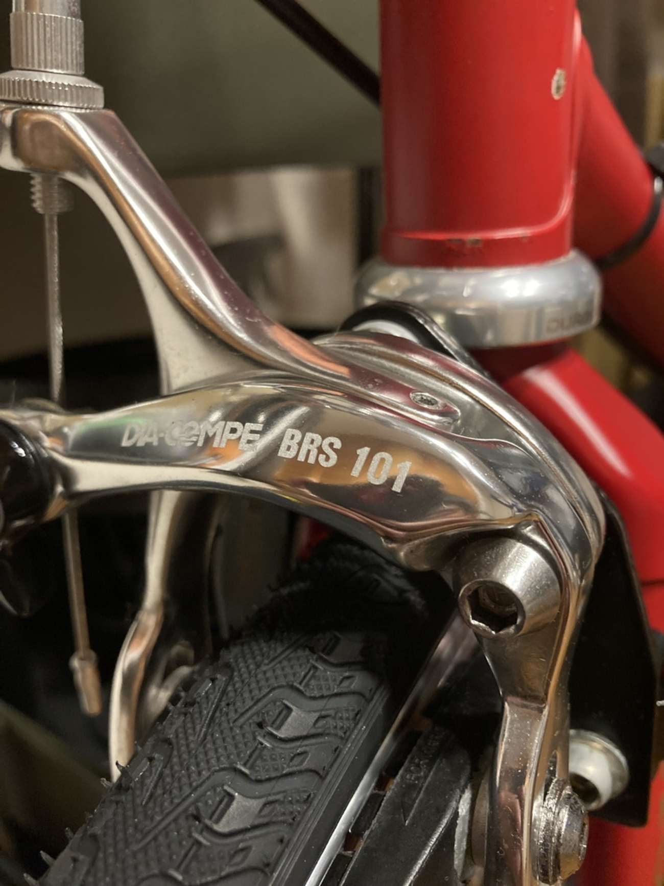 ピストバイク作成 その4 フロントブレーキ取り付け - Maruraba