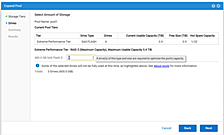 【Dell Blog】Unity容量拡張　搭載本数による増加容量の違い