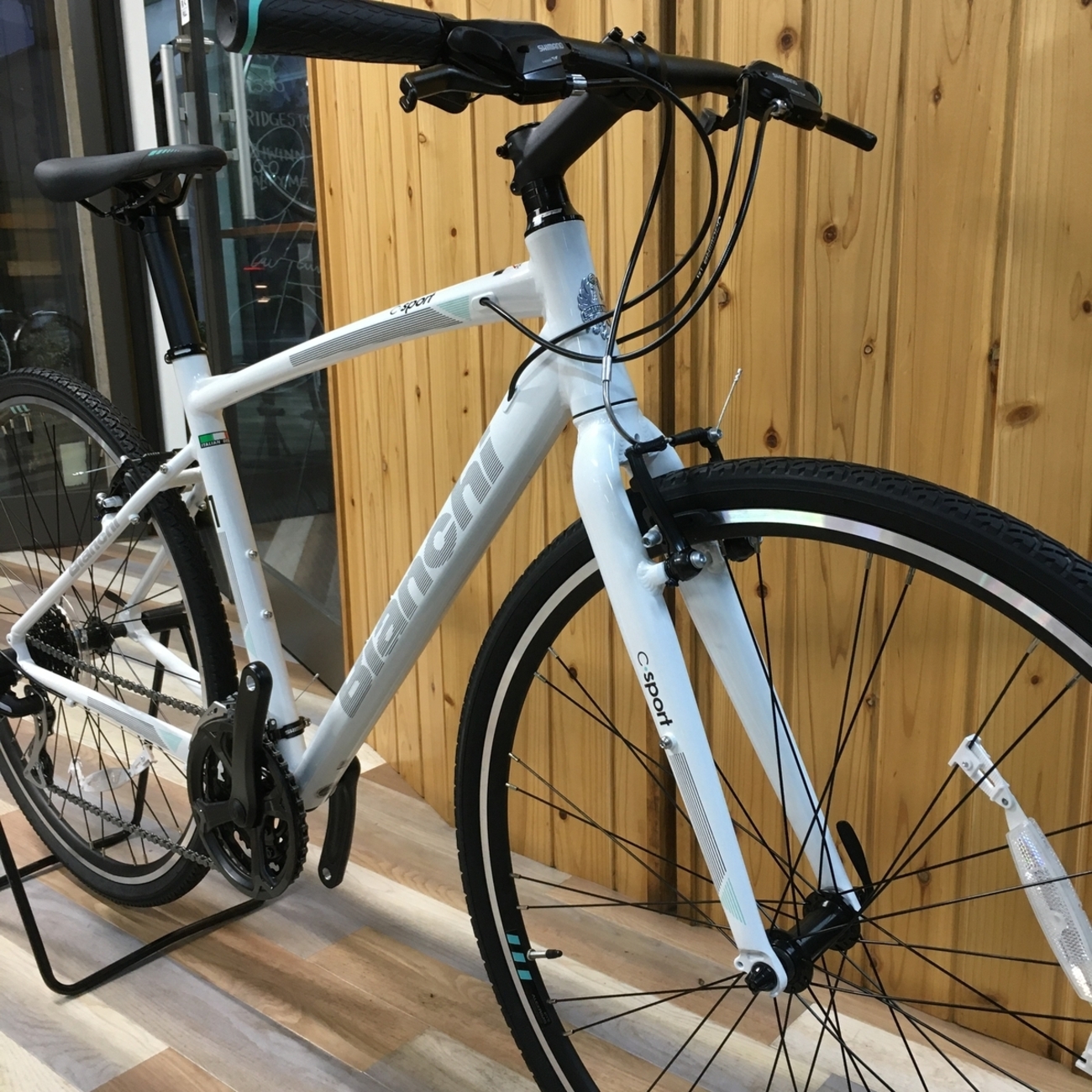 BIANCHI(ビアンキ) C.SPORT1 白 新色 - Bianchi屋＠cycleshinseki店長 