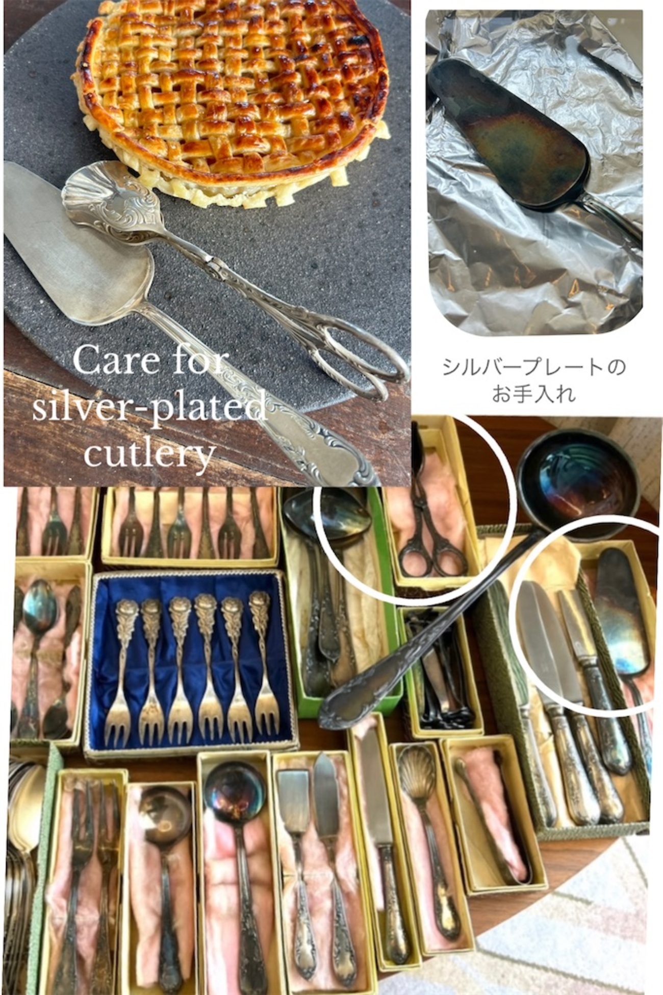 Germany🇩🇪お手入れ後のケーキサーバーとトング - chouchou annexe's blog