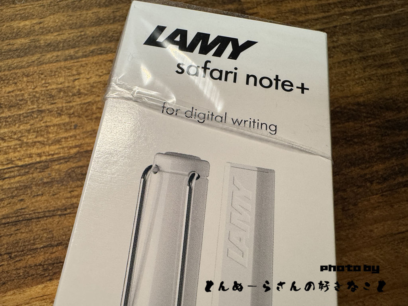 LAMY Safari Note+ White iPad Pen 前編 おはこ開け - とんぬーらさん 
