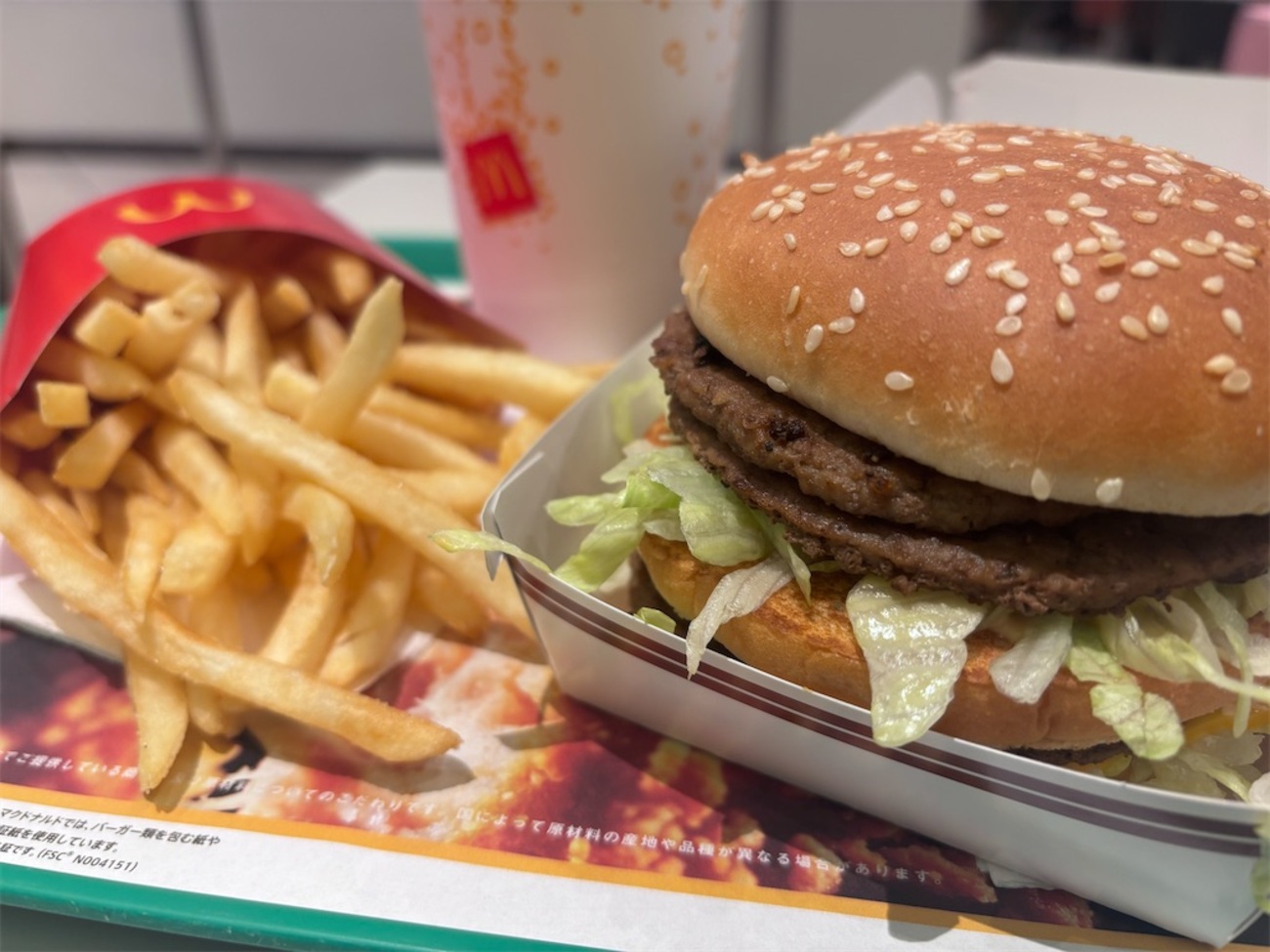 ビッグマック　食品サンプル ハンバーガー ビッグマック 食品サンプル オブジェ 置物