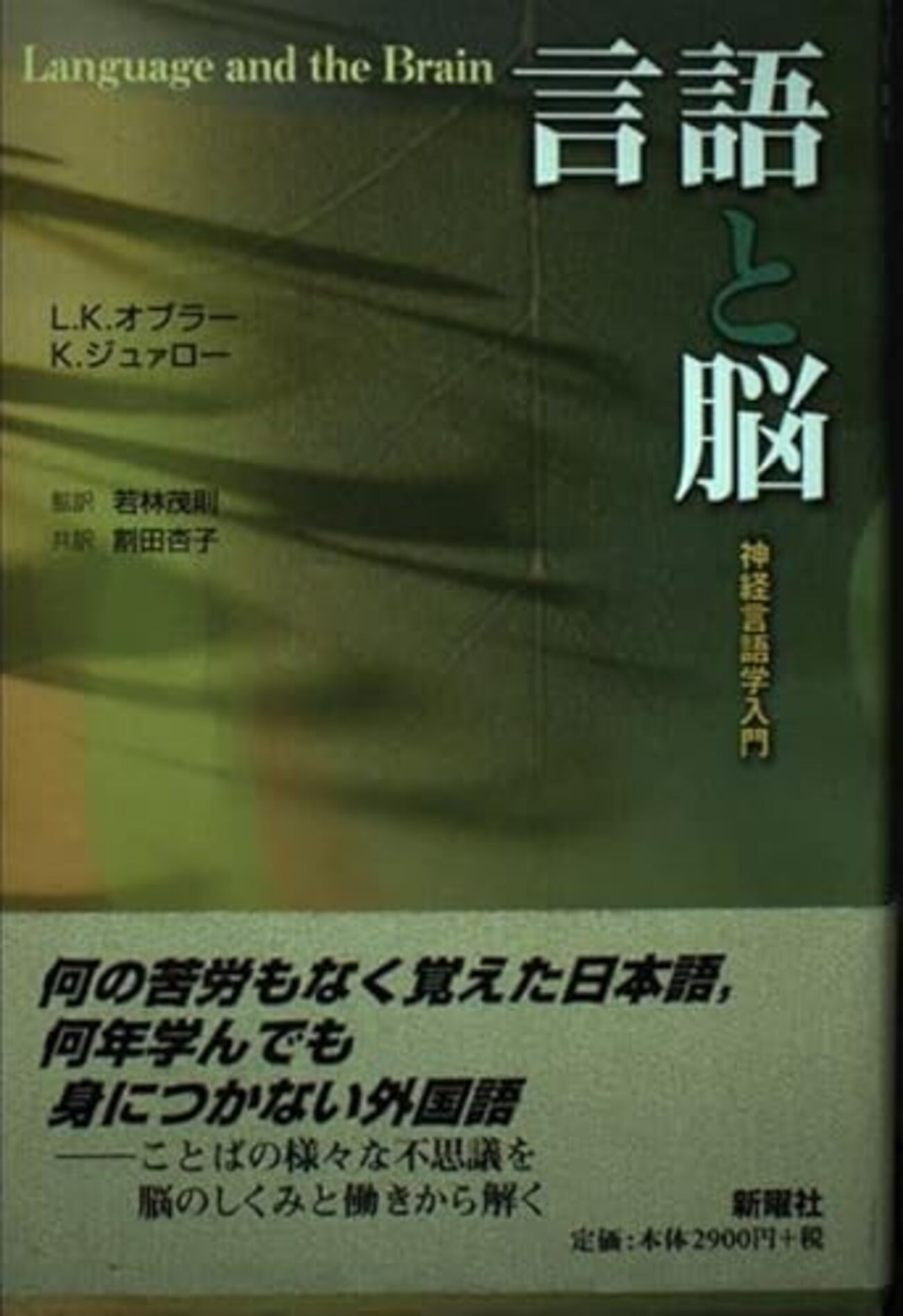 神経言語学おすすめ本】脳と言語を学ぶ独学・学び直しの入門書と定番