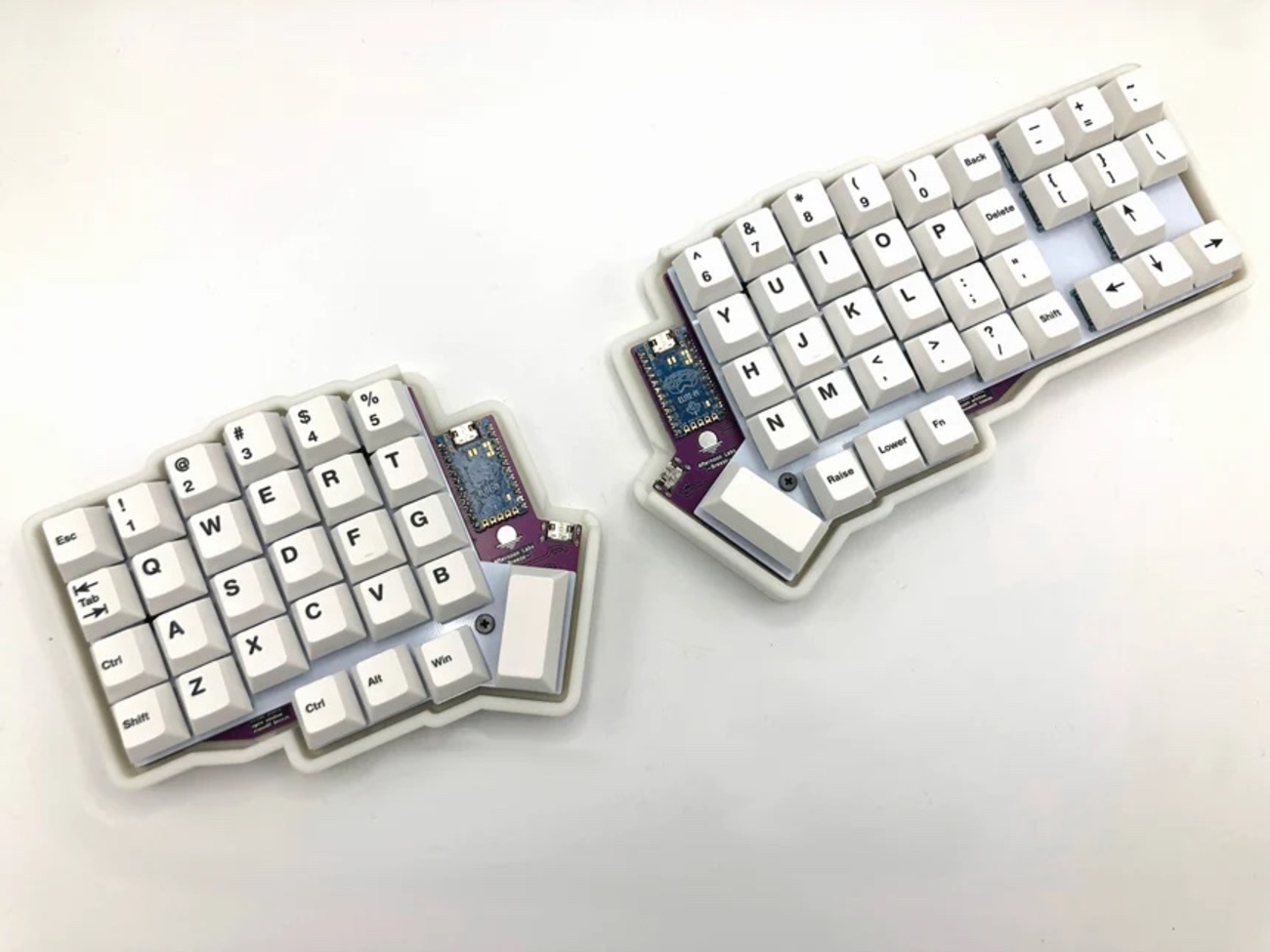IMK Corne ケース ブラック 自作キーボード 分割 （IMK Corne ケース 