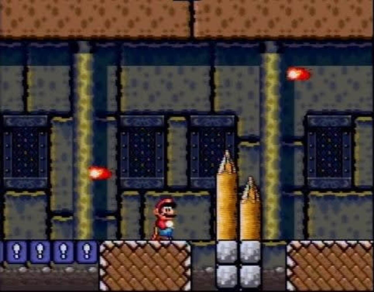 スーパーマリオワールド チョコレー島 砦 - ottoレトロゲームと日常