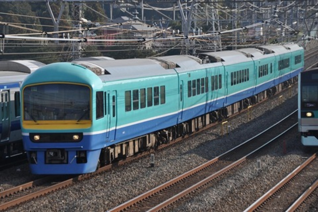 幕張車両センター 485系ニューなのはな - れいるのおと