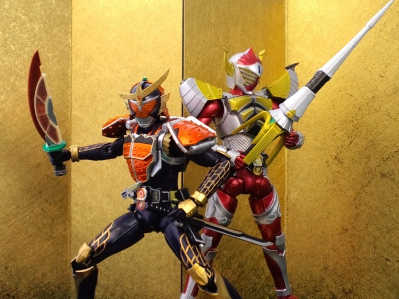 S.H.Figuarts仮面ライダー鎧武オレンジアームズ&バロンバナナアームズ S.H.Figuarts（真骨彫製法）仮面ライダー鎧武 オレンジアームズ