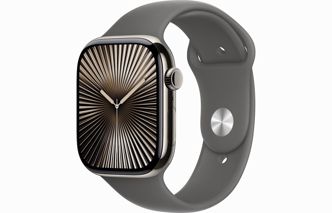 Apple Watch 10 42mm 長 シルバー アルミニウム GPSモデル