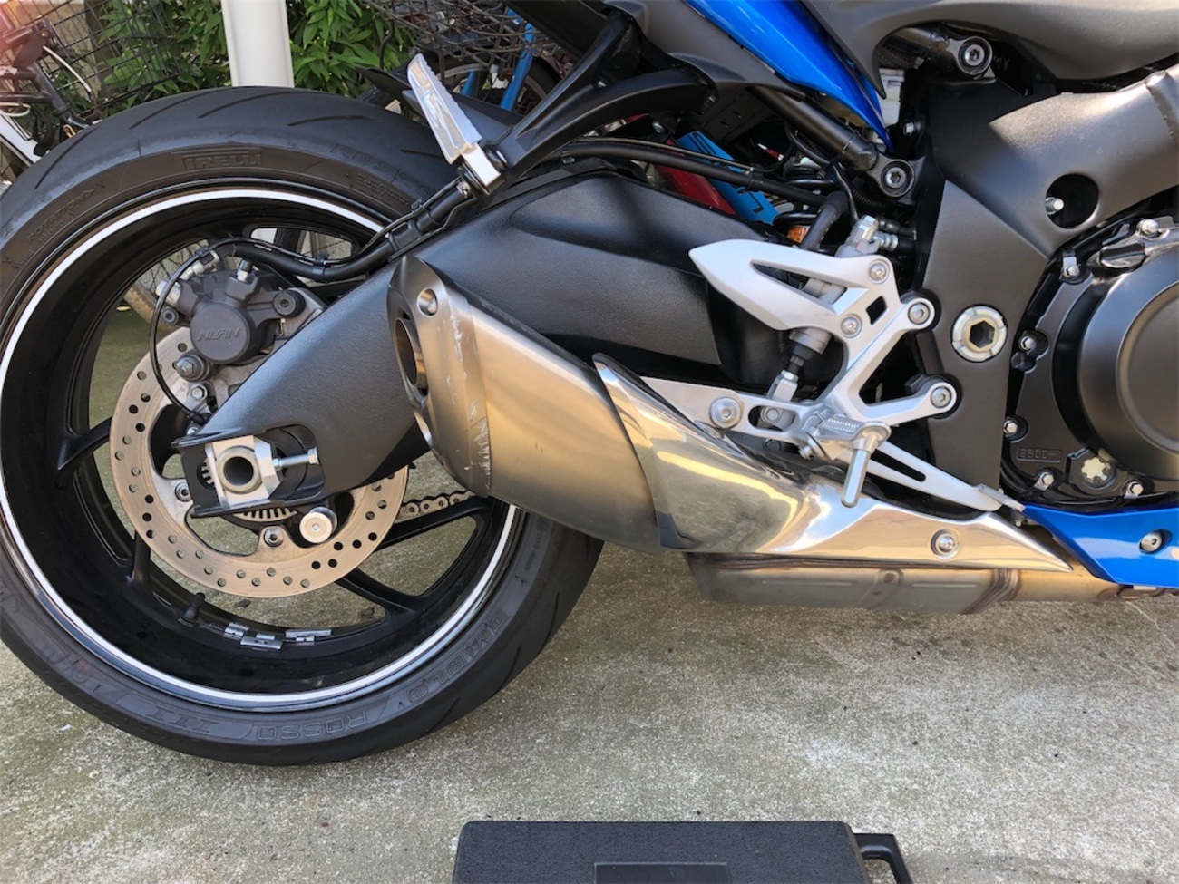 GSX-S1000スリップオンサイレンサー取り付け - taka_mc22のブログ