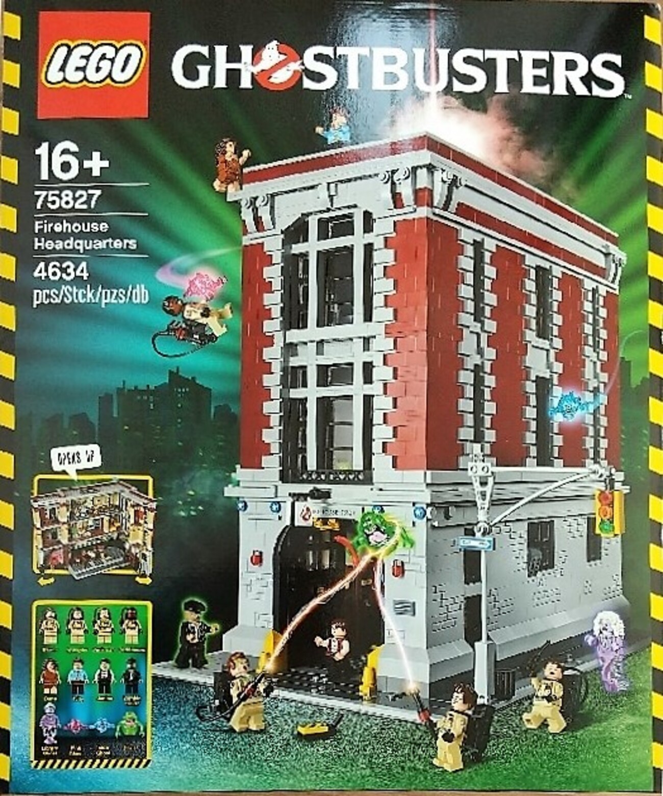小さな家 LEGO 75827 Ghostbusters Posterunek straży pożarnej