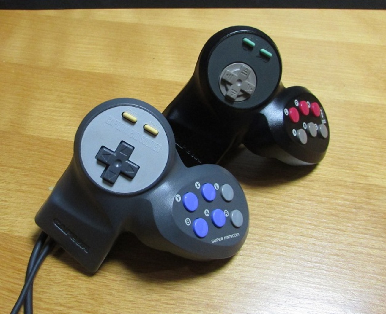 SFC CAPCOM PAD SOLDIER for SUPER FAMICOM！格闘ゲーム用6ボタン 