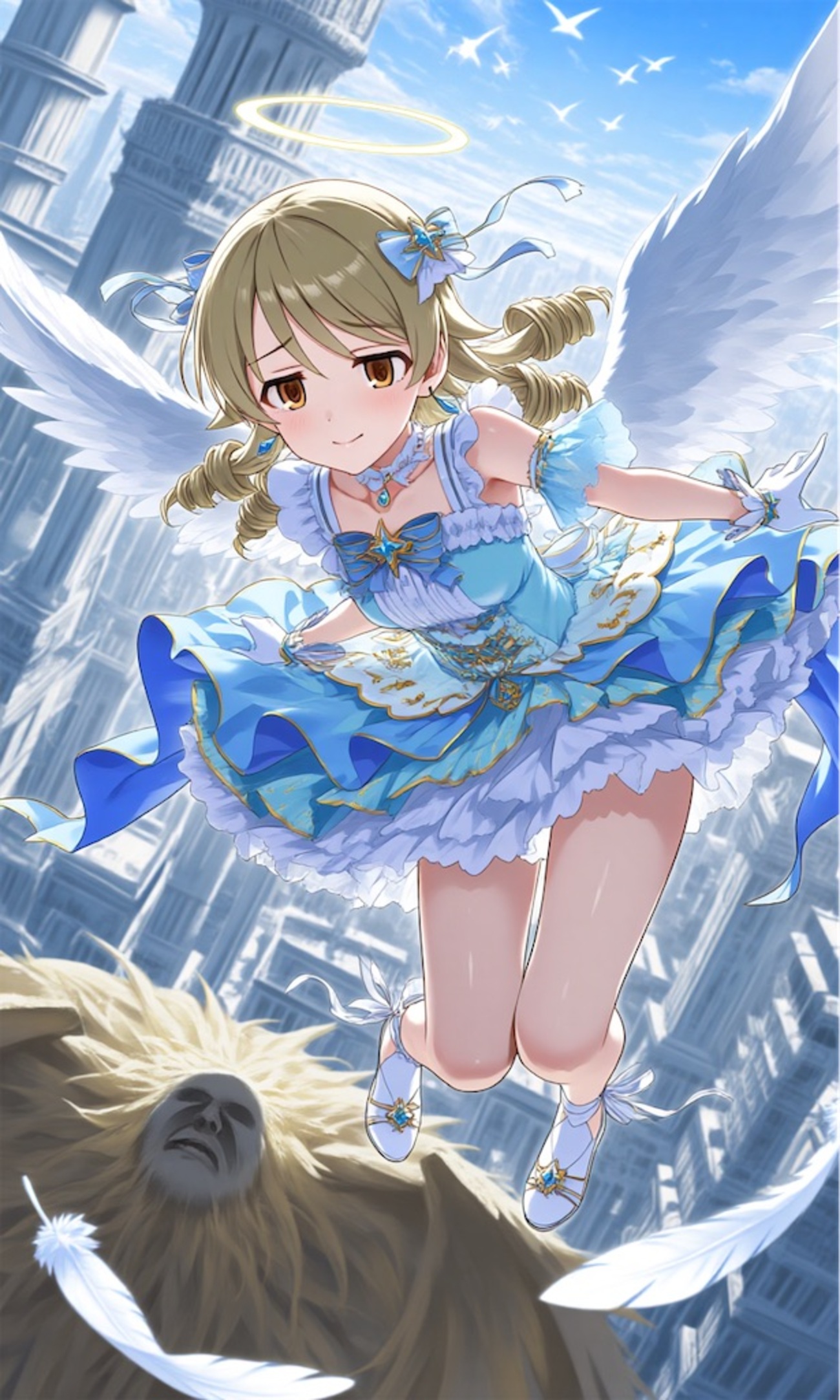 【AIイラスト】天使くぼ、それと今後の更新について