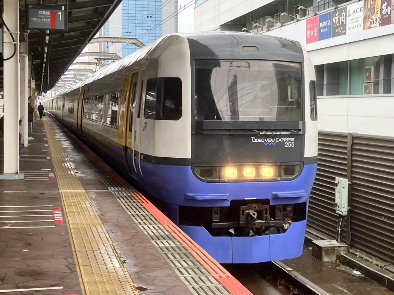 255系わかしお/さざなみ 普通車の乗車記 - れいるのおと