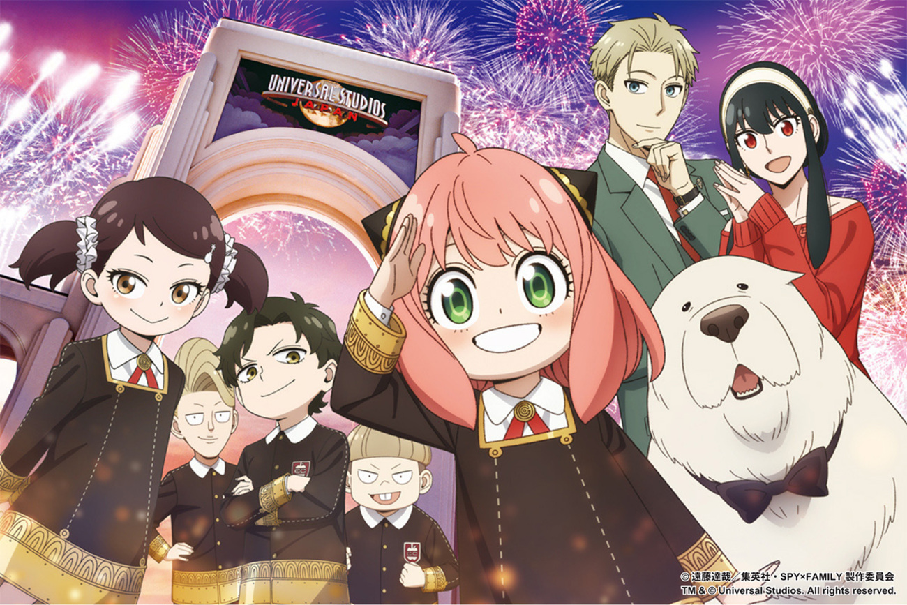 USJ限定 SPY×FAMILY 入場特典 缶バッジ2個セット USJ「スパイファミリー」コラボの詳細公開！ キービジュアル