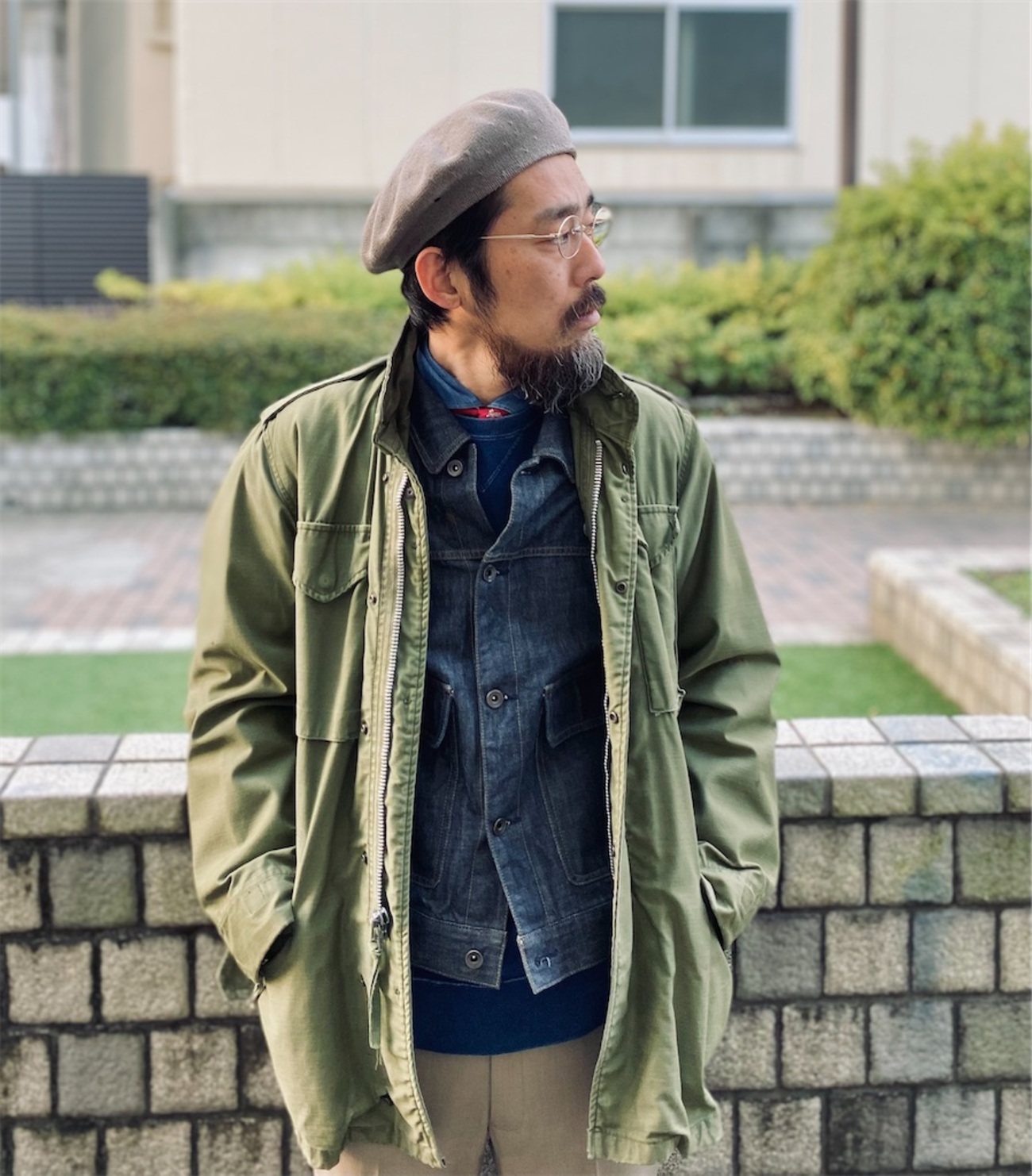 m65 コーデ メンズ