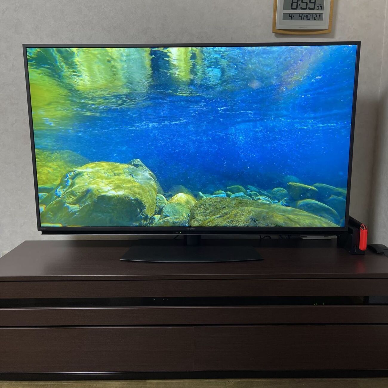 シャープのテレビ AQUOS 4T-C55DN1 を購入しました - みんなたのしく 
