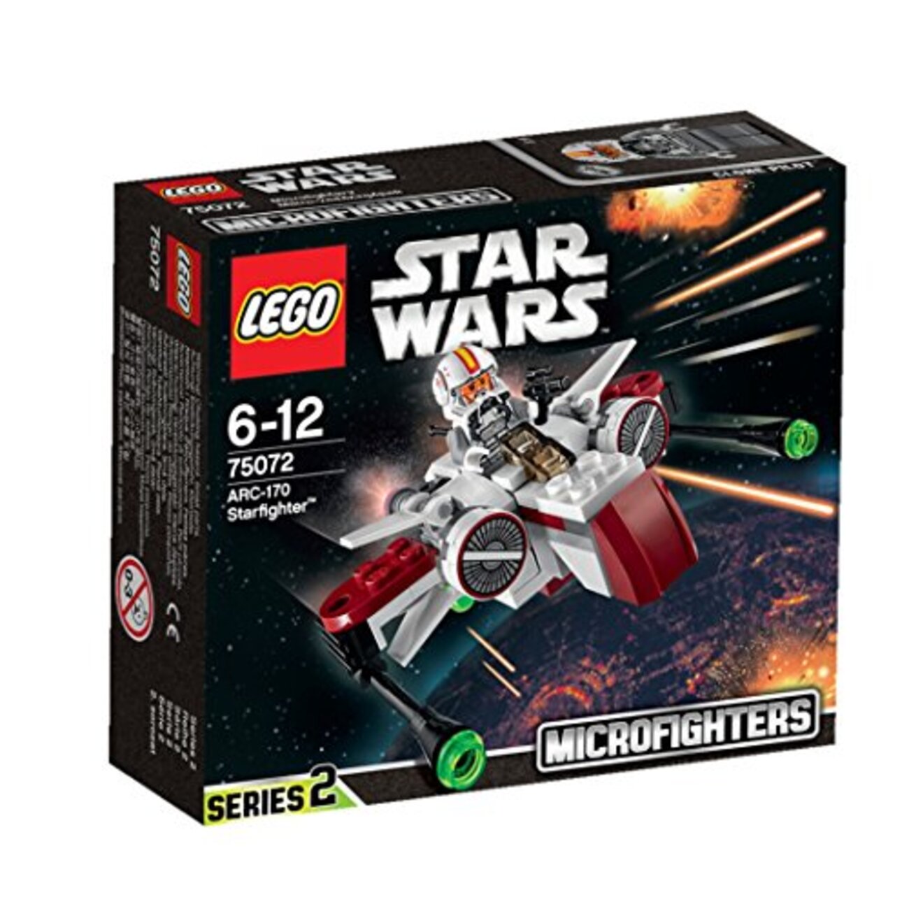 【希少中古お得セット】ハズブロ　ARC-170スターファイターNEWバージョン Amazon.co.jp: スター・ウォーズ ARC-170 スターファイター NEW