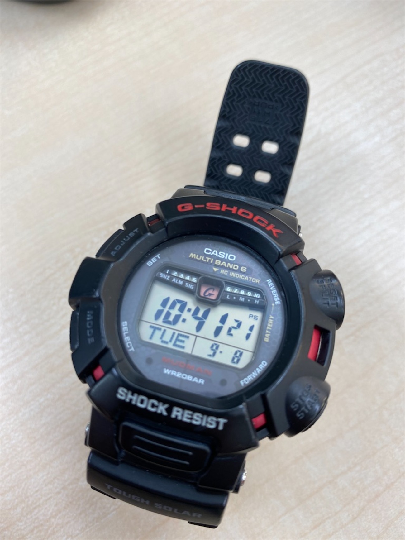 G-SHOCK GW-9010のバンド交換と洗浄。 - カメラ屋元公式中の人 アオキ 