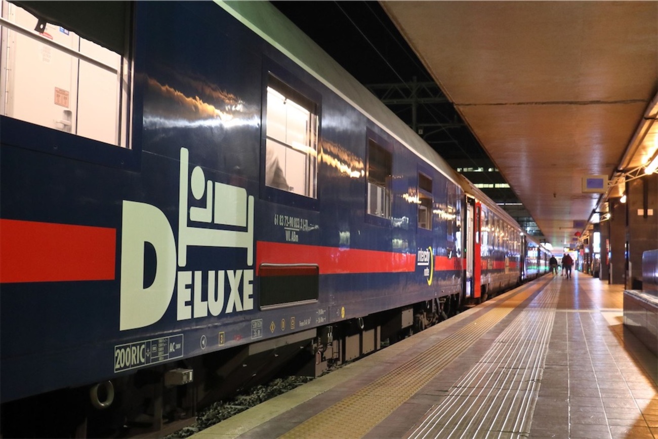 イタリアの夜行列車 Intercity Notte 774 ローマ→ベネチア 2人用個室