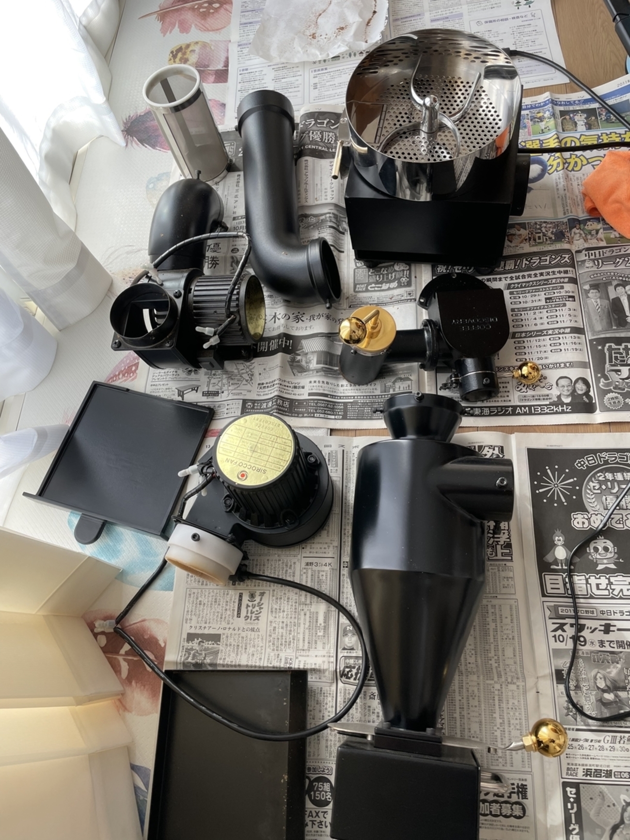 コーヒー焙煎機 絡み付く 電動焙煎機 コーヒー豆ロースター ガス 